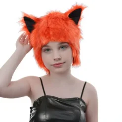 unbranded Plysch Öronmössa Cosplay Kostym Mössa För Vinter Utomhusaktivitet Kallt Väder><noscript><img width=