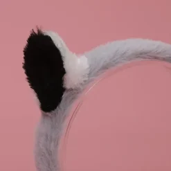 Plyschdjur Lemur Öron Huvudbonad Lolita Huvudstycke Lång Svans Päls><noscript><img width=