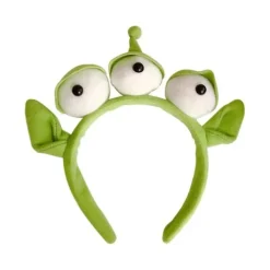 unbranded Plyschhuvudband med tre ögon för barn och vuxna, roligt och sött tillbehör för cosplay och kostymer> Huvudbonader