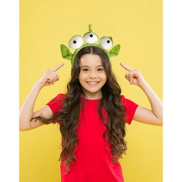 unbranded Plyschhuvudband med tre ögon för barn och vuxna, roligt och sött tillbehör för cosplay och kostymer> Huvudbonader