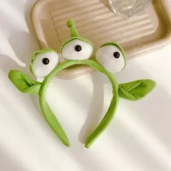 unbranded Plyschhuvudband med tre ögon för barn och vuxna, roligt och sött tillbehör för cosplay och kostymer><noscript><img width=