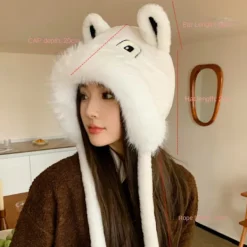 Plyschmössa Pälsmössa SVART><noscript><img width=