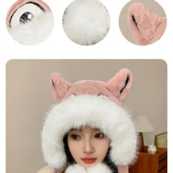 Plyschmössa Pälsmössa SVART><noscript><img width=