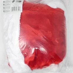 Premium hattar (4-pack), plysch röd sammet jul hattar med vita manschetter><noscript><img width=