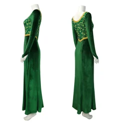 Prinsessan Fiona Klänning Halloween Maskerad Grön Klänning, Festdräkt Rollspel för Vuxen-FA- S><noscript><img width=