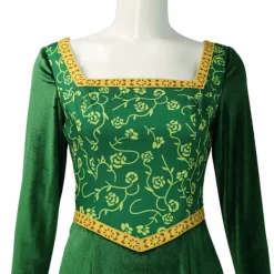WAIDFU Prinsessan Fiona Klänning Halloween Fancy Grön Klänning, Festdräkt Rollspel för Vuxen 3XL><noscript><img width=