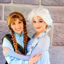 Prinsessperuk för flickor blond cosplay peruk flätad peruk cosplay peruk för flickor, syntetiskt hår flickors blonda peruk för kostymfest halloween peruk | Fyndiq> Peruker