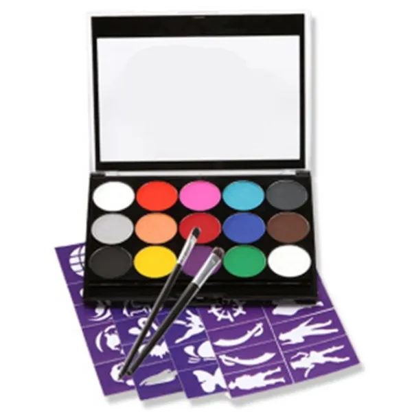 Professionell 36 färger Ansiktsmålning Kit Makeup Palette> Smink