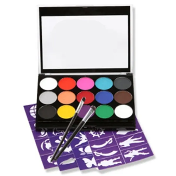 Professionell 36 färger Ansiktsmålning Kit Makeup Palette> Smink