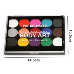 Professionell 36 färger Ansiktsmålning Kit Makeup Palette><noscript><img width=