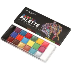 Professionell Ansikts- och Kroppsmålningskit 20 Färger Oljebaserad Palett Smink Cosplay Ansiktsfärg Icke-toxisk Ansiktsfärg För Alla Hudtyper För Julhall | Fyndiq><noscript><img width=