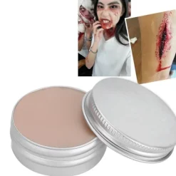 Professionell Scen Halloween Låtsas Sår Ärrvax Halloween Sminkvax 01#><noscript><img width=