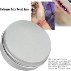 Professionell Scen Halloween Låtsas Sår Ärrvax Halloween Sminkvax 01#><noscript><img width=