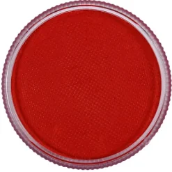 Professionell vattenbaserad matt kroppsmålningspigment Scen Ansiktsfärg Smink (Röd)> Smink