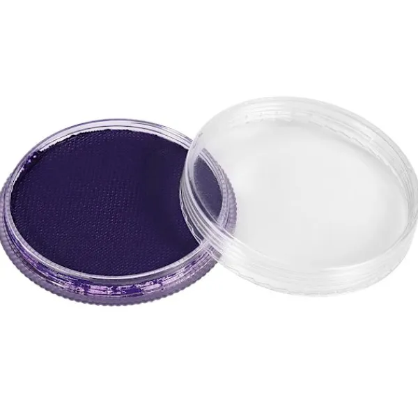 Professionell vattenbaserad matt kropps- och ansiktsmålningspigment scenmakeup lila> Smink