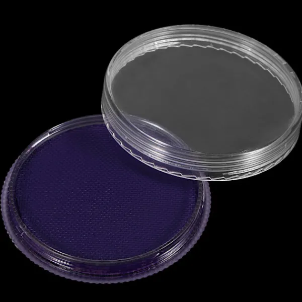 Professionell vattenbaserad matt kropps- och ansiktsmålningspigment scenmakeup lila> Smink
