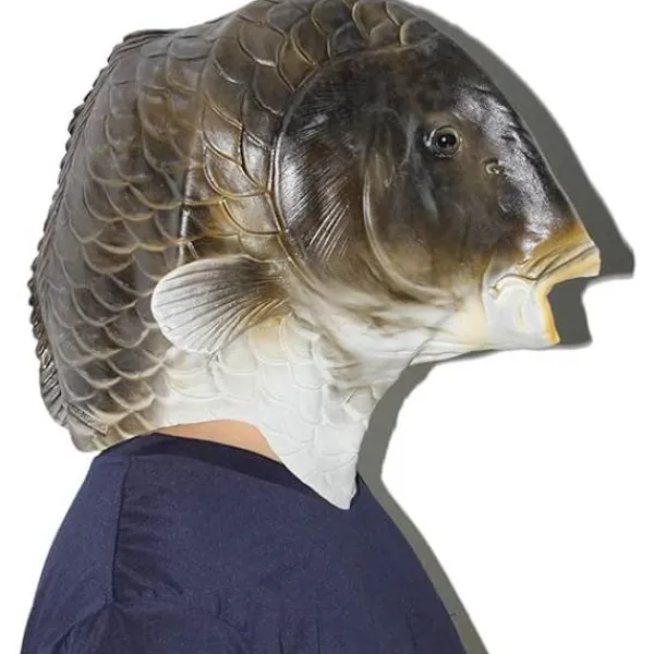 Rabatt Fisk Mask Halloween Kostym Party Djur Hel Huvud Cosplay> Masker