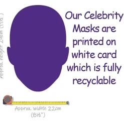 unbranded Rafael Nadal Kändis Mask, Platt Kort Ansikte> Masker