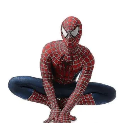 Raimi Spider Man Vuxen Jumpsuit Cosplay Kostym Party Present-WELLNGS XXL> Dräkter