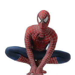 Raimi Spider-Man Barn- och Vuxen Jumpsuit Cosplay Kostym Kostymfest Present Kids M (120-130)> Dräkter