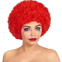 WIDMANN Clownperuk - - Vuxen Multicolor - Inomhus> Peruker