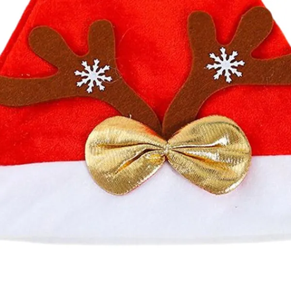 Röd Tomte Julhatt Mössa för Maskerad Karneval Scenföreställning Stil A as described> Huvudbonader