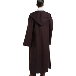 BästaGåva REA Halloween-dräkt för vuxna, hoodies, mantel, cosplay-kappor, huva med brun S> Dräkter