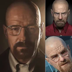 Realistic Old Man Latex Mask Halloween Cosplay Party Full Face Masks -a><noscript><img width=