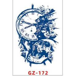 Realistic Temporary Tattoo Sticker Waterproof Long Lasting Diy Fake Tattoo Great Gifts For Women Men> Smink