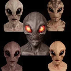 Realistisk gammal mans latexmask för Halloween - Rynkigt ansikte kostymrekvisita [JUN] F><noscript><img width=