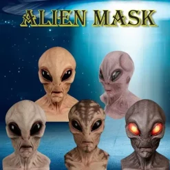 Realistisk gammal mans latexmask för Halloween - Rynkigt ansikte kostymrekvisita [JUN] F><noscript><img width=