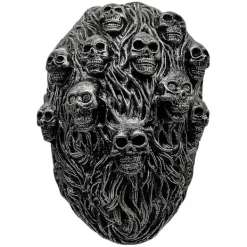 Realistisk latex helansikts dödskallemask Halloween cosplay fest maskeraddräkt> Masker