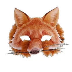 Realistisk Rävmask för Män - Vuxen Barn Maskerad Karnevalsmask> Masker