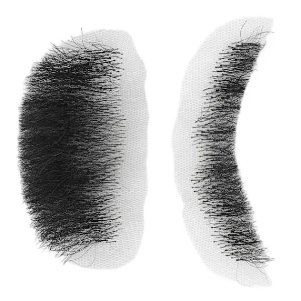 Realistisk Svart Återanvändbar Prestanda Mustasch> Smink