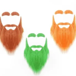 Realistiska ansiktshårset för män och kvinnor för Halloween Cosplay Kostymtillbehör><noscript><img width=