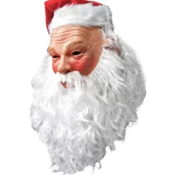 Holocky Realisttisk Jultomtemask i Latex för Juldräkt 45*25CM> Masker