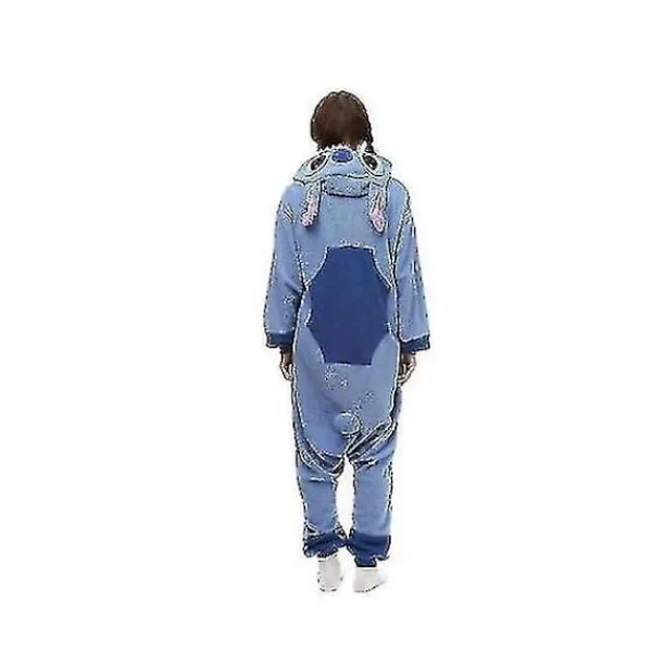 Regenboghorn Monster Stitch Kläder Pyjamas Jumpsuit Sovkläder Djur Huvtröja - Perfekt .. 85cm> Dräkter