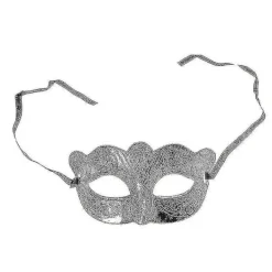 Retro Mask för Män Halloween Antik Silver Guld Venetianskt Mardi Gras Maskeradfest Bollmask (Silver)> Masker