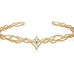 Rhinestone Circlet Crown Headpiece med Elf Ears Dress Up Halloween><noscript><img width=