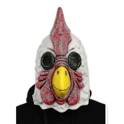 Richard Rooster Mask Hotline Miami Spel Cosplay Prop Latex Halloween Mask Vuxen ny> Masker