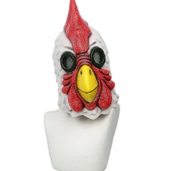 unbranded Richard Rooster Mask Hotline Miami Spel Cosplay Prop Latex Halloween Mask Vuxen><noscript><img width=