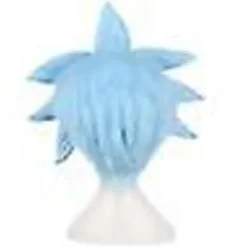 Rick And Morty Anime Peruker Ricky Sanchez Cosplay Peruk Blå> Peruker