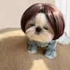Rolig Hund Cosplay Peruk, Huvudbonad Kläder Leksak, Husdjursdräkter, Katt DXGHC> Huvudbonader