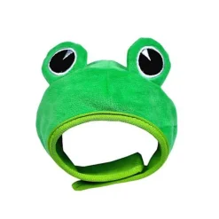 Rolig katthatt Söt krabba Groda Pet Hatt Valp Katt Dress Up Kostym Jul Cosplay Varma huvudbonader Härlig stil L><noscript><img width=