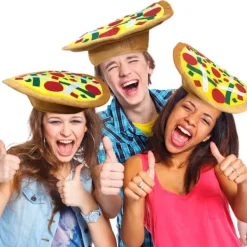 ATELA Rolig pizzahatt, 1 st, roliga Halloween-kostymtillbehör, pizza><noscript><img width=