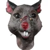 Rolig Tecknad Råtta Mask Halloween Djur Mus Cosplay Latex Masker Zoo Party Maskerad Kostym Rekvisita> Masker