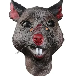 Rolig Tecknad Råtta Mask Halloween Djur Mus Cosplay Latex Masker Zoo Party Maskerad Kostym Rekvisita> Masker