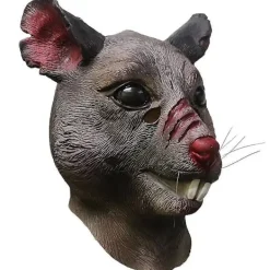 Rolig Tecknad Råtta Mask Halloween Djur Mus Cosplay Latex Masker Zoo Party Maskerad Kostym Rekvisita> Masker