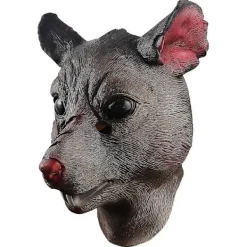 Rolig Tecknad Råtta Mask Halloween Djur Mus Cosplay Latex Masker Zoo Party Maskerad Kostym Rekvisita><noscript><img width=