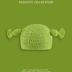 Rolig Ullhatt i Shrek-Stil, ZQKLA><noscript><img width=